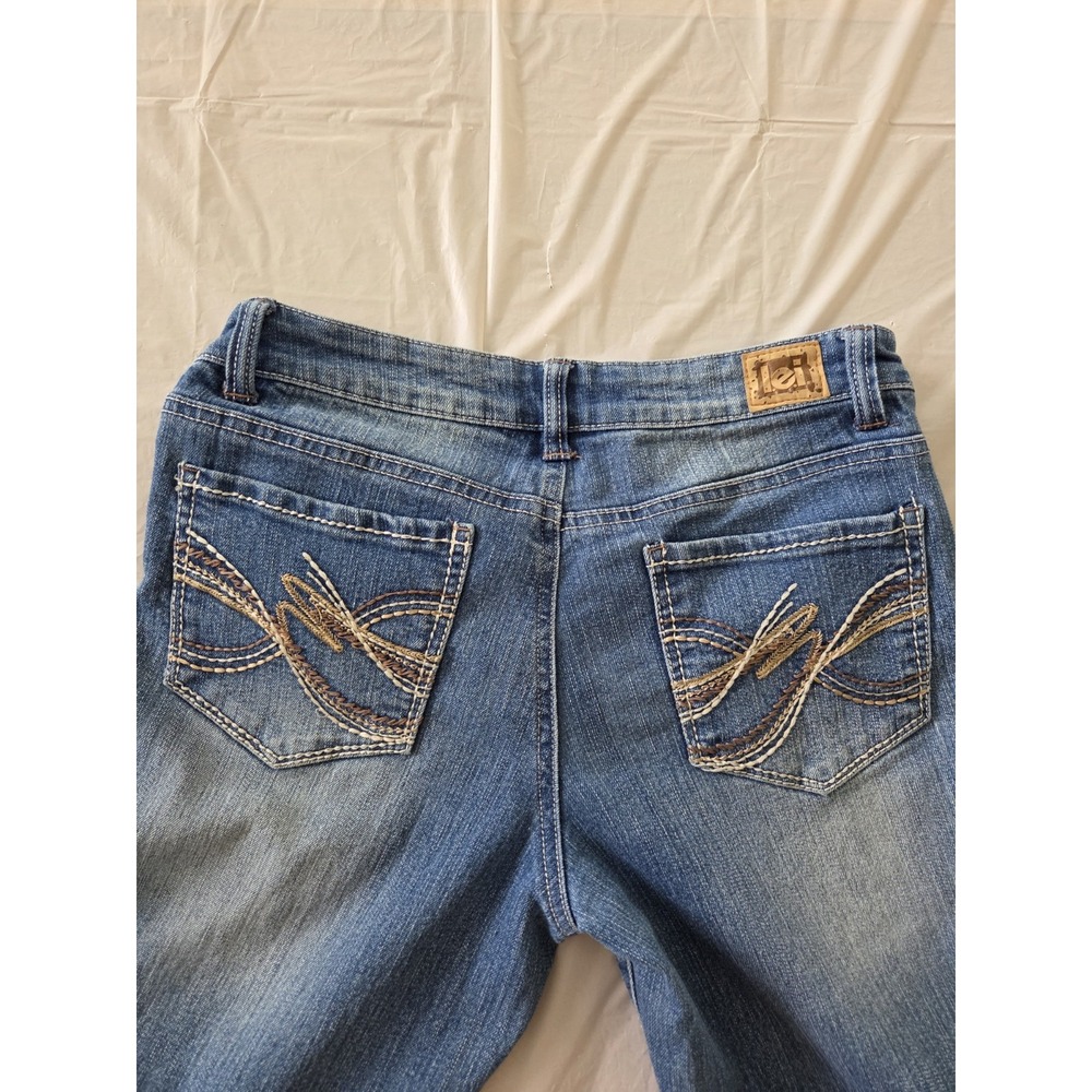 Lei‎ Ashley Lowrise Bootcut Jeans Womens 7 Long - Picture 3 of 8